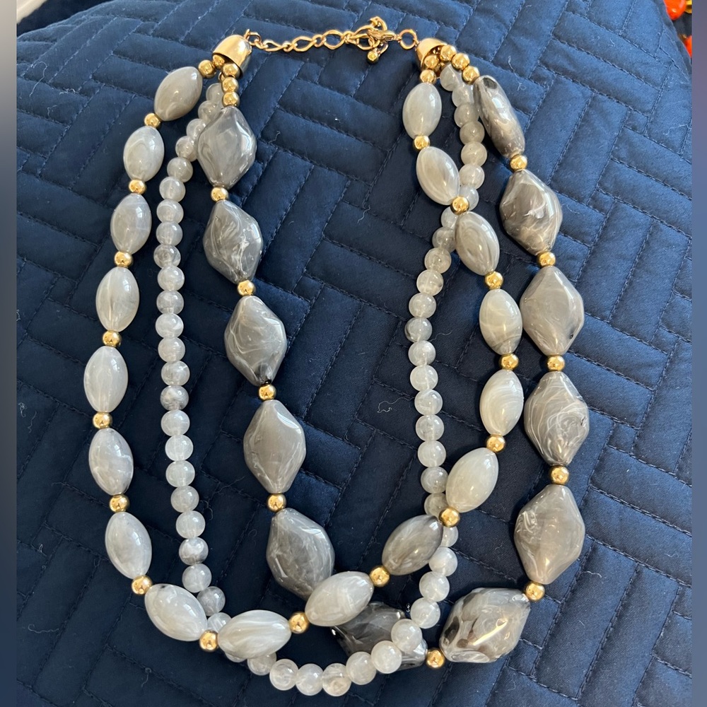 Gray Necklace